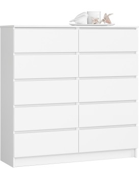 Komoda Kuba 120 cm bílá