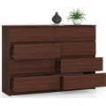 Komoda Rollo X 140 cm wenge