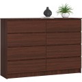Komoda Rollo X 140 cm wenge