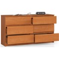 Komoda Rollo K 140 cm olše