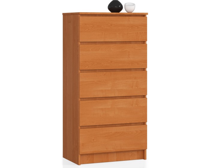 Komoda Kuba 60 cm - 5 šuplíků olše