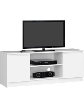 TV stolek Tonon 140 cm bílý