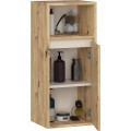 Závěsná koupelnová skříňka VAMI 35 cm dub artisan/kašmírová