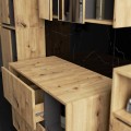 Koupelnová sestava VAMI II dub artisan/grafitově šedá