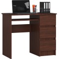 Psací stůl A-6 90 cm wenge pravý Psací stůl A-6 90 cm wenge pravý
