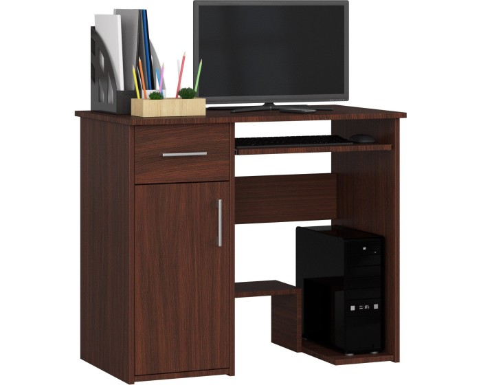 Volně stojící psací stůl Jay 90 cm wenge