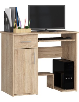 Volně stojící psací stůl Jay 90 cm dub sonoma