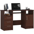 Volně stojící psací stůl Ana 124 cm wenge