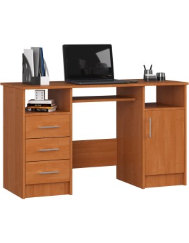Volně stojící psací stůl Ana 124 cm olše