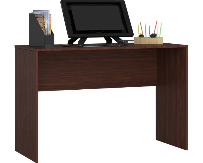 Volně stojící psací stůl B-17 120 cm wenge