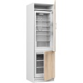 Skříň na vestavnou chladničku S 60cm Artus bílá/sonoma