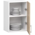 Kuchyňská závěsná skříňka W 40 cm D1 Artus bílá/sonoma