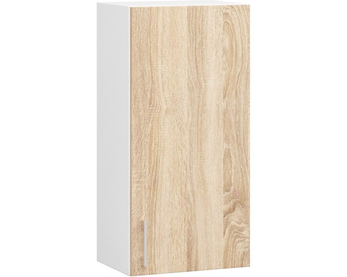 Kuchyňská závěsná skříňka W 40cm D1 H720 Artus bílá/sonoma