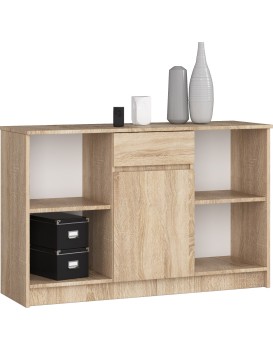 Komoda B-17 120 cm dub sonoma