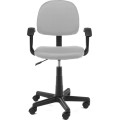 Dětská židle CLASSIC na kolečkách šedá/černá