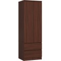 Šatní skříň Star 60 cm wenge
