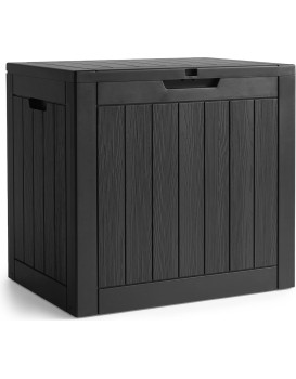 Zahradní úložný box Ezra 117 L černý