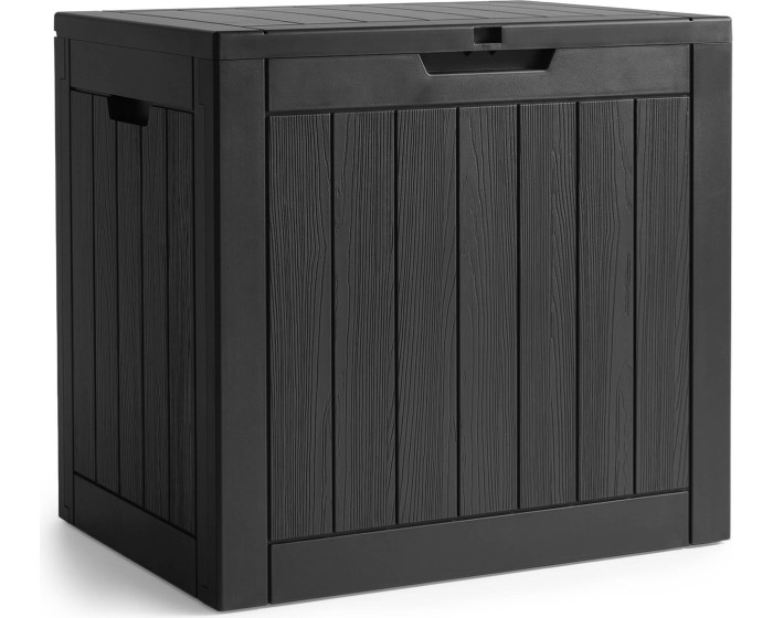 Zahradní úložný box Ezra 117 L černý