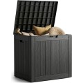 Zahradní úložný box Ezra 117 L černý