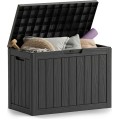 Zahradní úložný box Ezra 170 L černý