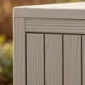 Zahradní úložný box Ezra 272 L šedý