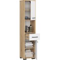 Koupelnová skříňka FIN II 30 cm dub artisan/blíá