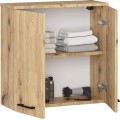 Závěsná koupelnová skříňka Fin 60 cm dub artisan