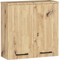 Závěsná koupelnová skříňka Fin 60 cm dub artisan