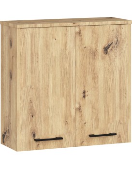 Závěsná koupelnová skříňka Fin 60 cm dub artisan