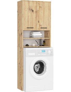 Koupelnová skříňka nad pračku FIN dub artisan