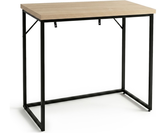 Konzolový stolek Origo 90 cm černý/dub Sonoma