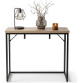 Konzolový stolek Origo 90 cm černý/dub Sonoma