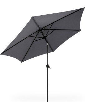 Zahradní slunečník ORIENT 270 cm tmavě šedý