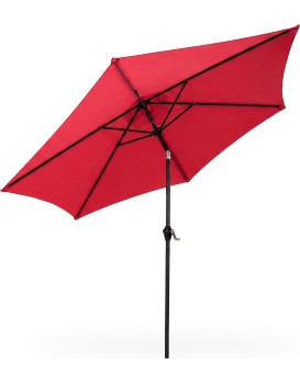 Zahradní slunečník ORIENT 270 cm červený
