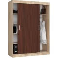Šatní skříň CLP Mono 150 cm dub sonoma/wenge