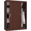 Šatní skříň CLP Mono 150 cm wenge