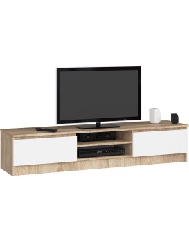 TV stolek Ronon 160 cm sonoma/bílý