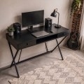 Psací stůl Crossline 120 cm černý