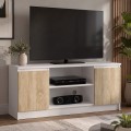 TV stolek Tonon 120 cm bílý/sonoma