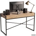 Psací stůl Elonis 123 cm dub Artisan/černý