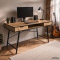 Psací stůl Arden 120 cm dub Craft/černý