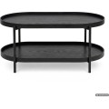 Konferenční stolek Cortado 90 cm černý
