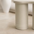 Konferenční stolek Cube 41 cm krémový