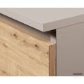 Noční stolek CL2 40 cm kašmír/dub Artisan