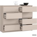 Komoda CLP 8SZ 120 cm kašmír