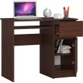 Psací stůl PIKSEL 90 cm wenge pravý