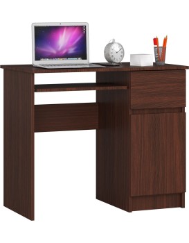Psací stůl PIKSEL 90 cm wenge pravý