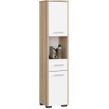Koupelnová skříňka Fin II 30 cm sonoma/bílá