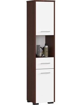 Koupelnová skříňka Fin II 30 cm venge/bílá