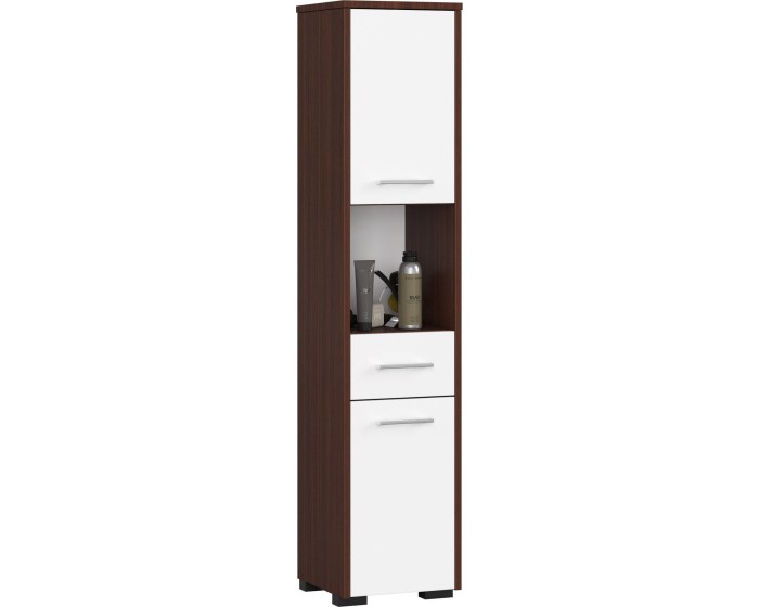 Koupelnová skříňka Fin II 30 cm venge/bílá